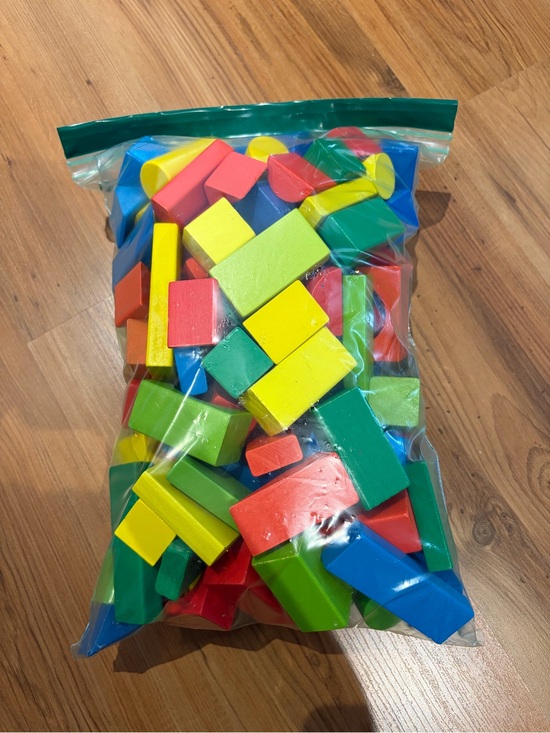 Melissa & Doug Other - Melissa & Doug Bright Wooden Blocks